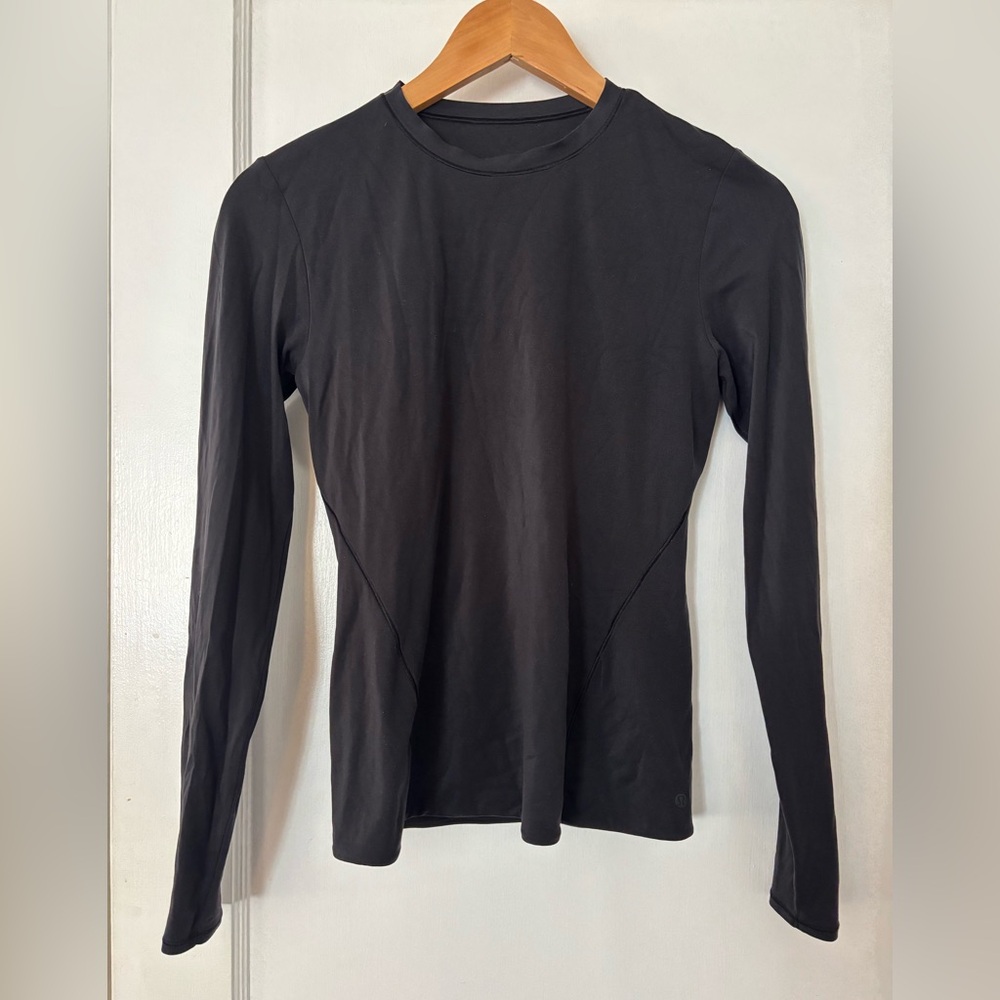 Lululemon Wundermost Ultra-Soft Nulu Crewneck Long-Sleeve Shirt
